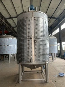 ASME jacketed stainless steel sanitary mixing tank