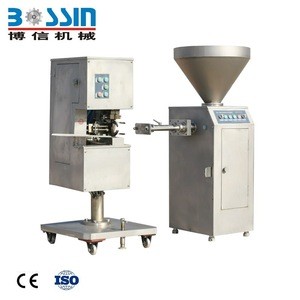 auto sausage sealing and clipping machine , sausage clipper for sausage casing