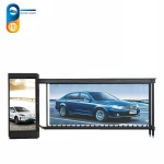Automatic intelligent parking door advertising barrier safe traffic system