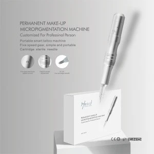 Automatic semi permanent tattoo pen microblade pmu machine beginner kit