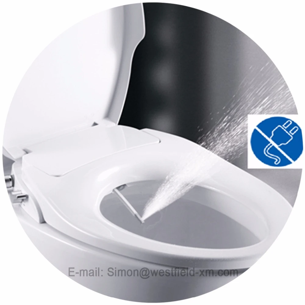 Automatic soft close Non-electric Plastic Toilet Seat &amp; Bidet Toilet Seat Cover BI104 for Bathroom