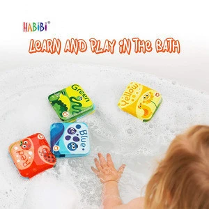 Babies Educational Feel Bathtime Tub Waterproof Foam Quiet Book Baby Bath Book