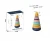 Import Baby educational Toy Tower Stacking Ring Animal Balance Tumbler Rainbow Montessori Toy from China