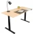 Import Bamboo lifting table,office desktop, carbonized color, electric height adjustable tabletop,19years factory from China