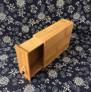 Bamboo Tea Box,Bamboo Gift Box with drawer