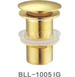 Baolilai CE Bathroom Fitting Domo Brass Basin Pop-up Waste Pipe Trap