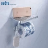 Bathroom Accessories Funny Wall Mount Toilet Paper Roll Holder With Phone Shelf