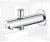 Import Bathroom Accessories wholesale waterfall bath shower  Chrome Brass Bathtub Faucet Bath Spout from China