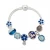 Import Bead Bracelets for Men Women Yoga Blue Flower Bracelet  Natural Stone Beaded Bracelets from China