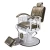 Import Beauty parlour funiture saloon equipments salon chair man barber chairs from China