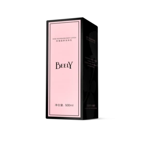 BEELY 500ml Rose body lotion baby skin whitening lotion for women and men