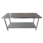 Best Quality Commercial Work Table With Undershelf Stainless Steel Industrial Work Bench
