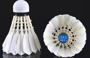 Best Quality Shuttlecock Manufactured In China Wholesale Outdoor Duck Feather Badminton