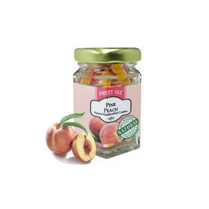 Best selling Sweet Ole Handmade Fruit Flavored Pink Peach Hard Candy