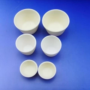 Big size high alumina refractory ceramic crucible