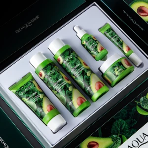 BIOAQUA factory private label Beauty Professional Skin Care Anti Aging Whitening avocado skin care set
