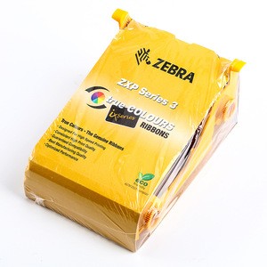 Black / color ID pvc card printer Zebra ZXP series 3C card ribbon