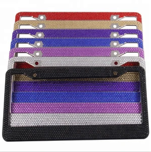 Bling Bling License Plate Frame for High Quality with Diamond Crystal