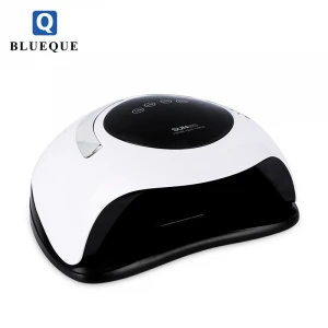 BLUEQUE  120W  hot sale  nail dryer SUN BQ-5T uv nail lamp uv  gel nail curing lamp light dryer with white led lamp