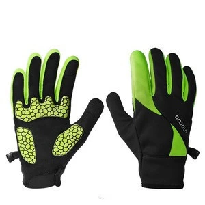boodun wholesale long finger cycling gloves windshield touch screen riding outdoor sports gloves