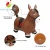 Import Bouncy Horse Hopper- Brown Inflatable Jumping Horse, Ride on Rubber Bouncing Animal Toys for Kids/ Toddlers from China