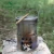 Import Boundless Voyage Outdoor Titanium Foldable Mini Size Wood Burning Stove with Camping Pot 2 in 1 Canteen Cup from China