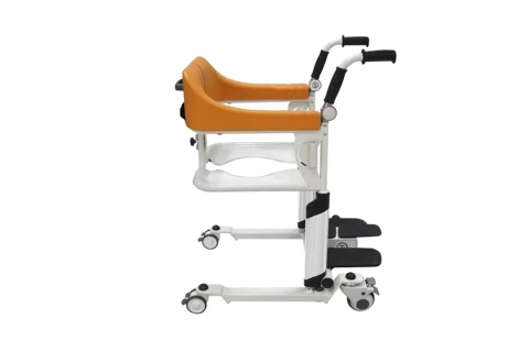 Brand-new Update Pedaling Height Adjustment Transfer Chair Shower Wheelchair for Disabled and Eldery
