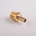 Brass fitting air hose thread connector brass hose barb fittings