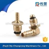 Brass hose barb fittings for pneumatic parts