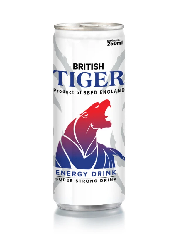 British Tiger Energy Drink 330ml - Buy Energy Drink Carbonated!!!