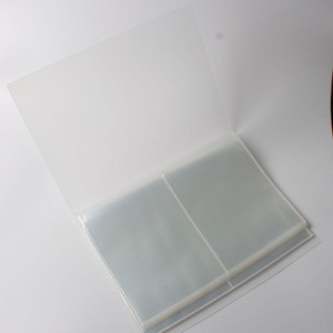 BSCI Factory Supply top grade Plastic Clear Transparent Photo Album