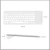 Import BUBM 2.4G Multimedia 78 Silent Scissor Keys White Slim Wireless Notebook Computer Keyboard with Touchpad from China