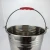 Import Bucket Stainless Steel 1L 6L7L8L10L12L16L20L Water bucket Metal Bucket from China