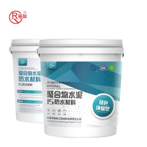 Building coating usage Two component cement based polymer modified flexible waterproofing materials