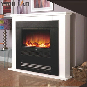 Building Decoration CE Approved European Fake Flame Electric Fireplace