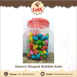 Bulk Manufacturer of Damru Shaped Bubble Gum at Factory Price