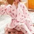 Import bulk wholesale sleepwear thicken thermal winter new design flannel women pajama set 254915 from China