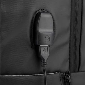 Business Slim Durable Laptops Travel Backpacks With Usb Charging Port, College School Computer Bag Laptop Backpack