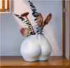 Butt Vase Female Body Flower Pot Set with Drainage Holes Resin Flower Vase Modern