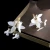 Import Butterfly Bridal headdress White Hair Clip Wedding Accessories from China