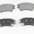 Import BYD SONG  F0 F3 Surui Brake pads Metal-less all-ceramic Disc brake pads D1604/D822/D835/GDB8150/GDB7889/D1883 from China