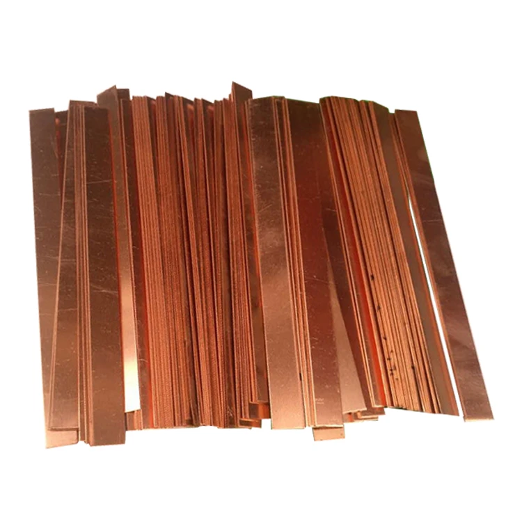 C10200 C1100 copper cathode plate 2mm thick copper infused bed sheet