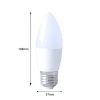 C37-6J 7W factory direct LED candle bulb component fitting for assemble