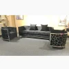 C400 stainless steel frame modern  sofa sets for living room home furniture