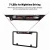 Import Car License Plate Frame Rearview Backup Camera with Night Vision HD Waterproof 170 Degree Wide Viewing Angle Parking Aid System from China