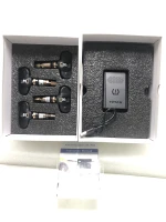 Car Tire Pressure Gauge Monitoring Intelligent System Wireless LED Display TPMS with 4 Internal TPMS Sensor