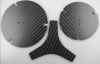 Carbon fiber fabric plate CNC as different gear parts
