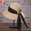Casual Korean Style  Bowknot Big Brim Summer Beach Hats Outdoor Sunshade Straw Hats