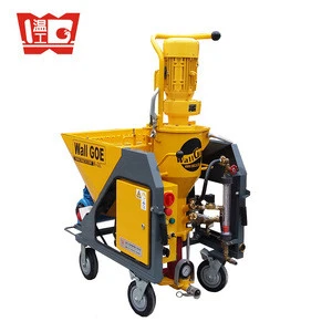 CE approved 500-800m2 per 8hours G5C gypsum automatic plastering machine