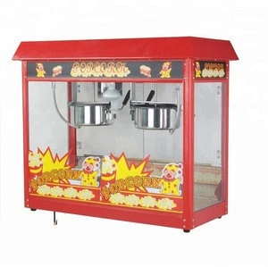 CE Certificate Double Pot High Capacity Popcorn Machine